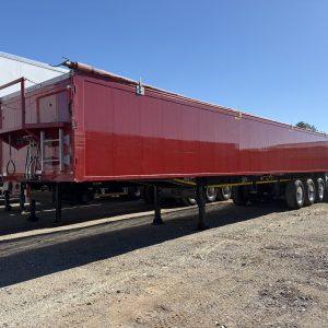 2020 Afrit Tri Axle Walking Deck Trailer